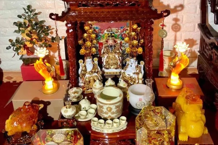 Cảm hứng ảnh bàn thờ thần tài từ hình ảnh bàn thờ thần tài đẹp