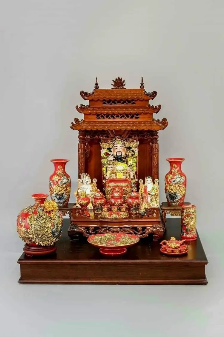 Tham khảo ảnh bàn thờ thần tài với hình ảnh bàn thờ thần tài trong nhà