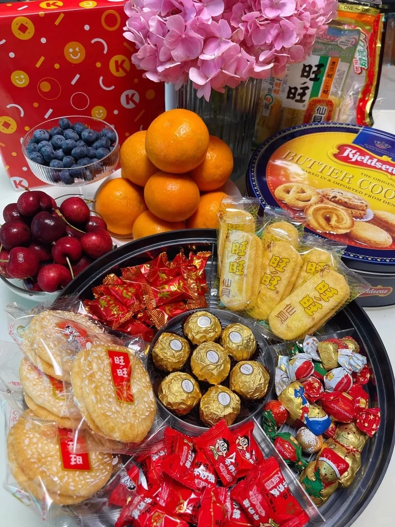 Mâm Tết hoàn hảo nhờ Ảnh bánh mứt kẹo mâm Tết