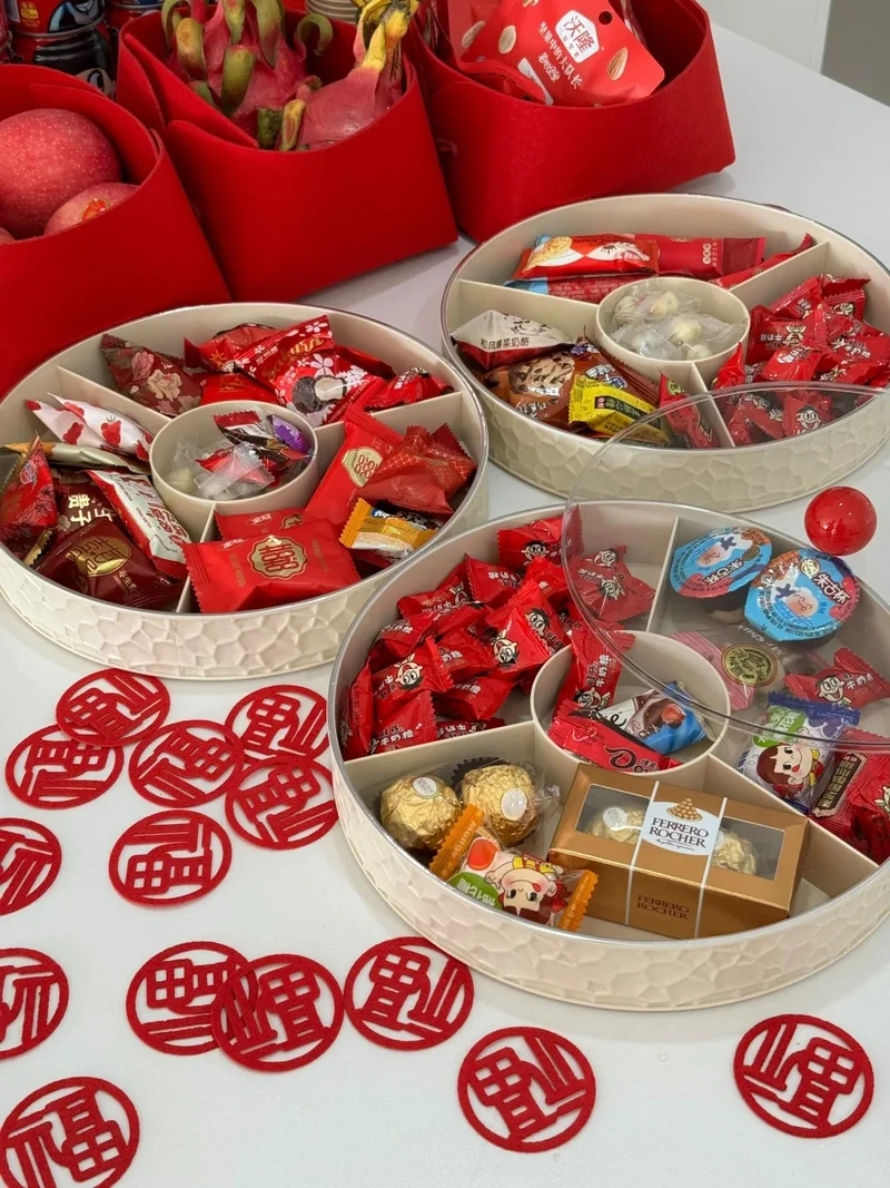 Trang trí Tết thêm ấn tượng với Ảnh bánh mứt kẹo trang trí