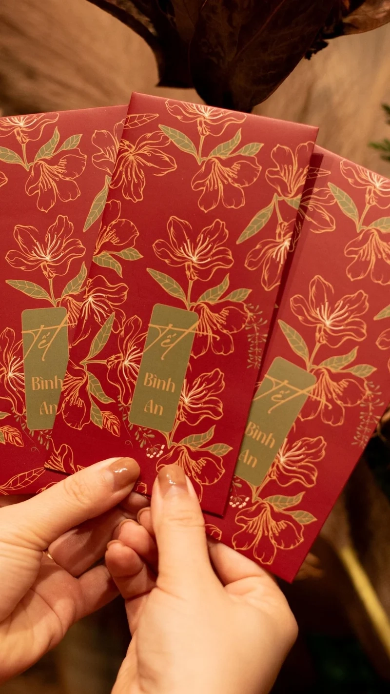 Sang trọng nổi bật với Ảnh bao lì xì đỏ sang trọng