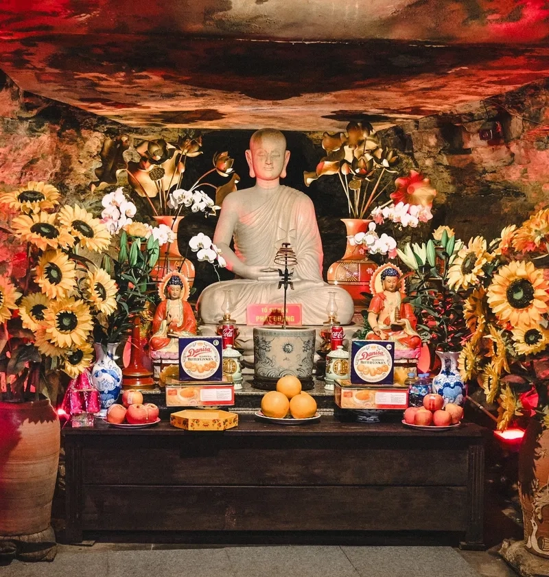 Ảnh chùa chiền ngày tết miền bắc cổ