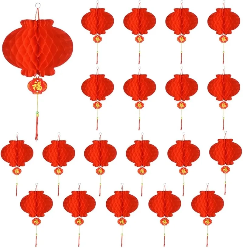 Xem ảnh đèn lồng đỏ ấm áp đêm xuân