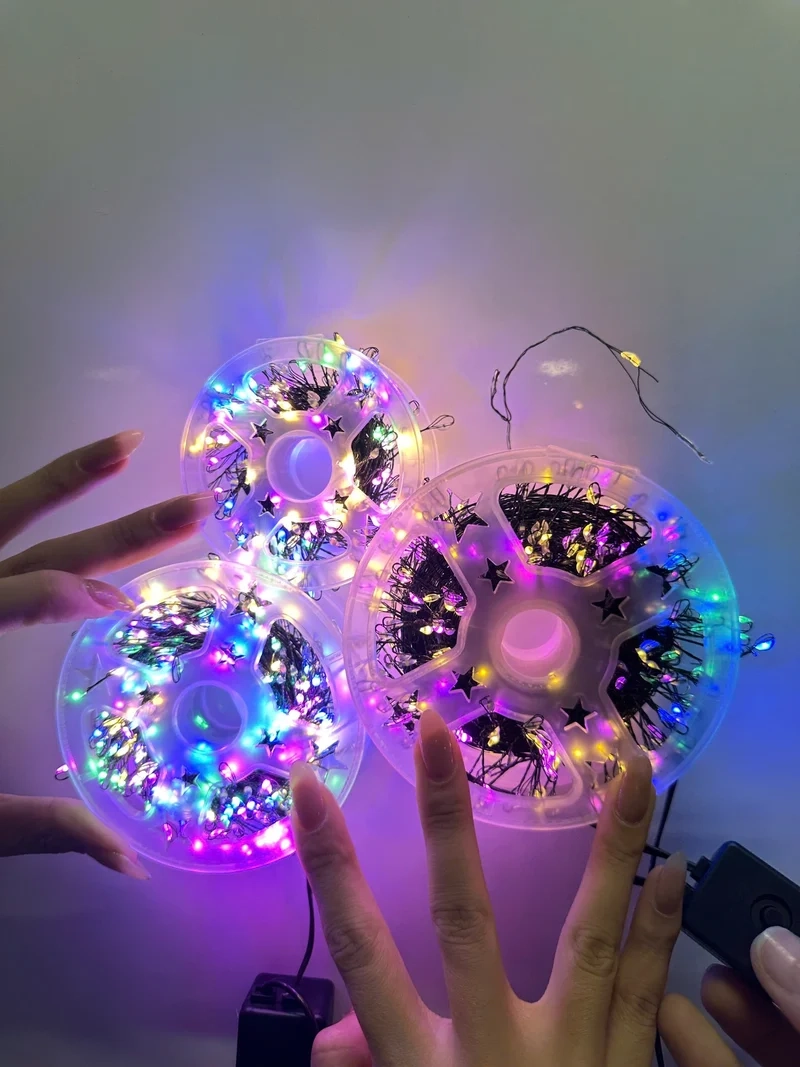 Nghệ thuật Tết tinh tế với ảnh đèn nháy tết nghệ thuật