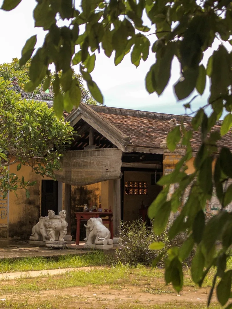 Nét đình làng ngày tết bình yên quá