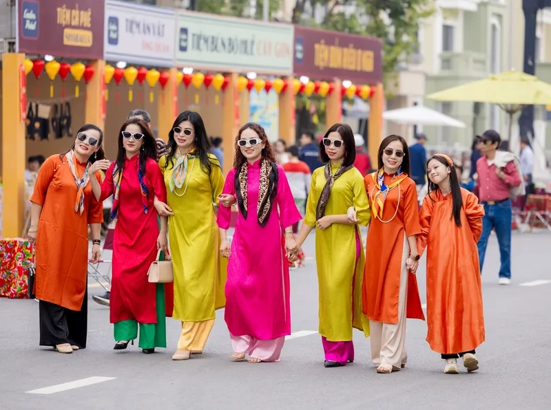 Tấm ảnh du xuân đầu năm cùng gia đình