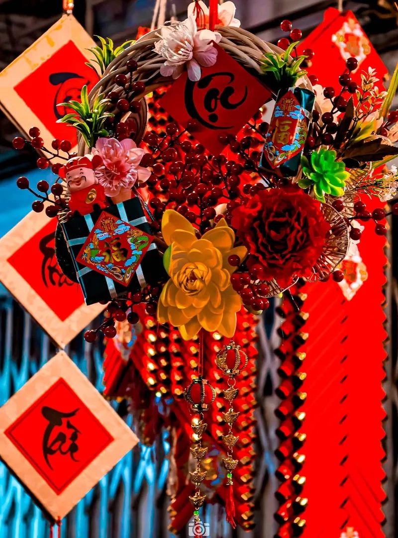 Xem ảnh không khí tết nơi công sở