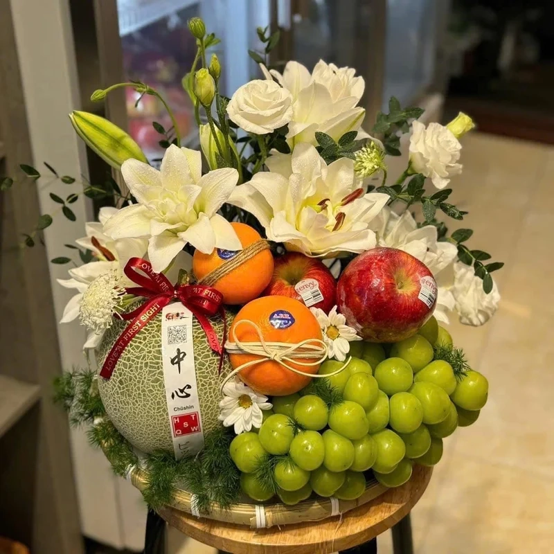 Đón xuân trọn vẹn với ảnh mâm ngũ quả xuân