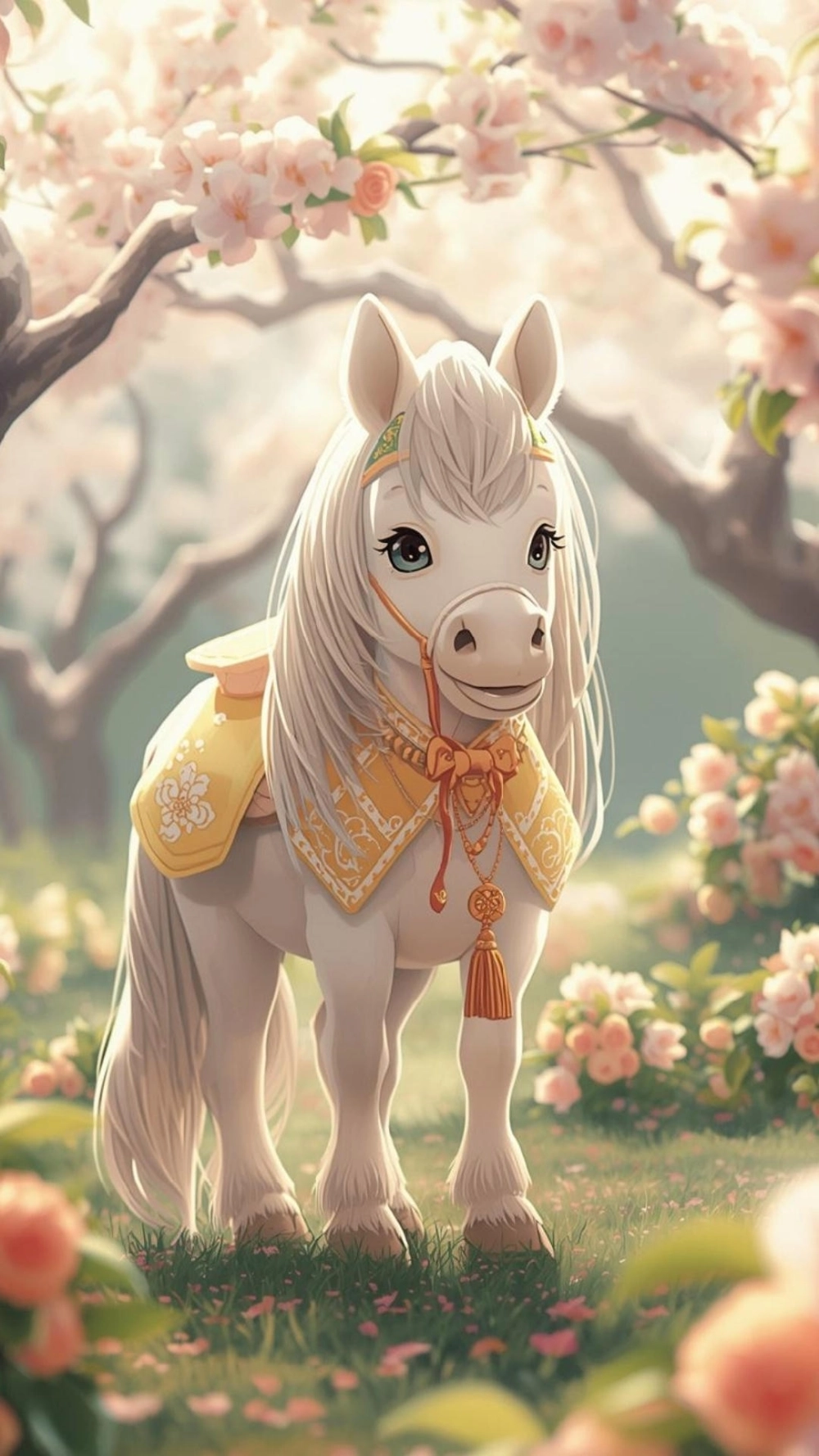 Ngựa con 2026 cute tạo dáng tinh nghịch