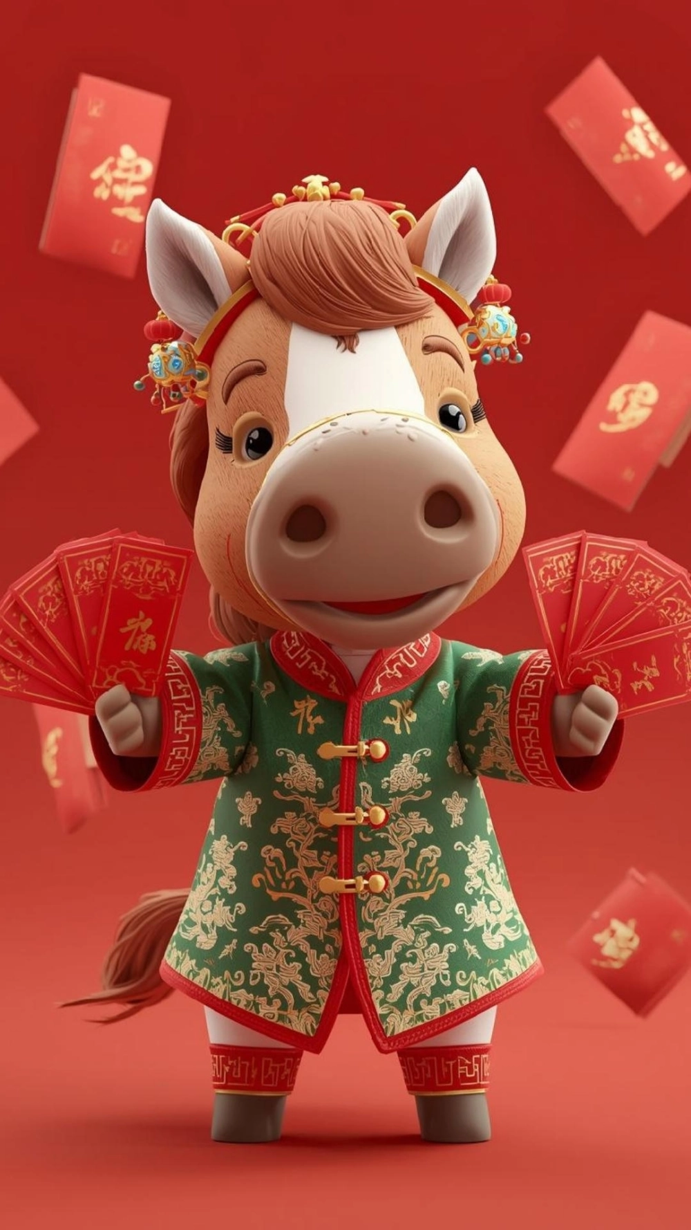 Ngựa cái mặc áo dài cách tân duyên dáng