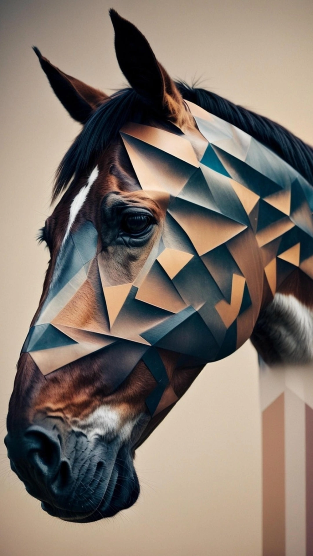 Ngựa tết 2026 ai art theo phong cách màu nước tinh tế