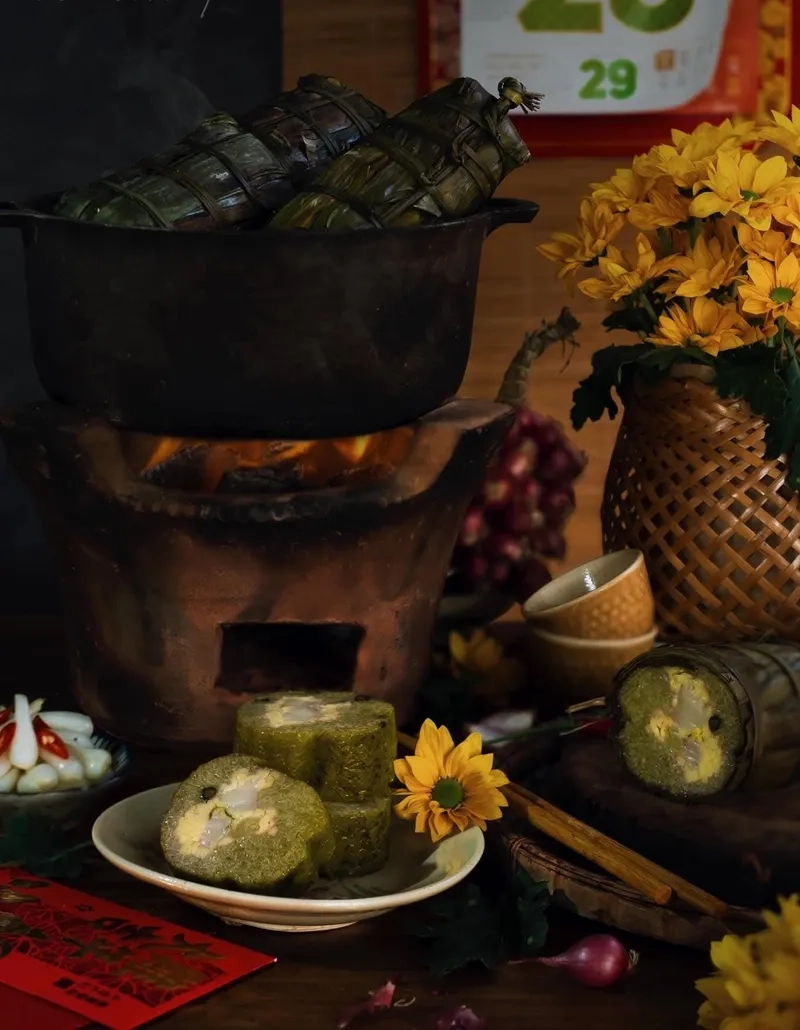 Xem tết quê em và tiếng pháo nổ rộ