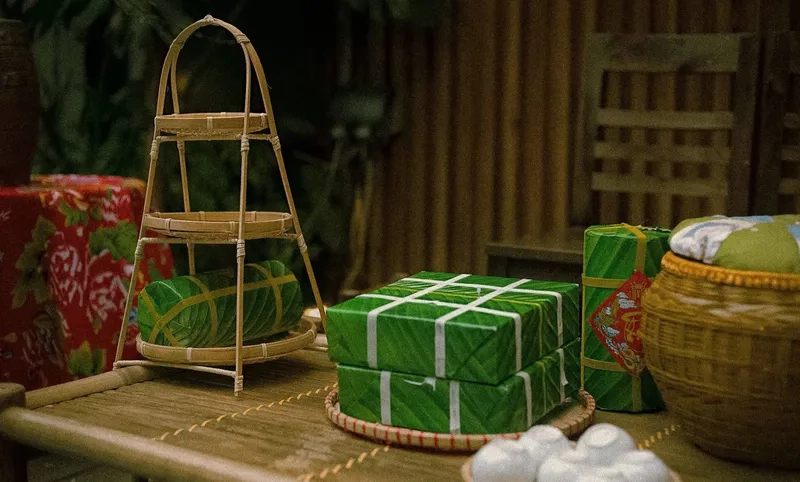 Bộ hình nền bữa cơm tết quê em ngon