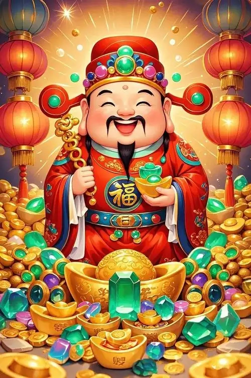 Ảnh thần tài độ nét cao phù hợp làm hình nền thần tài 4k