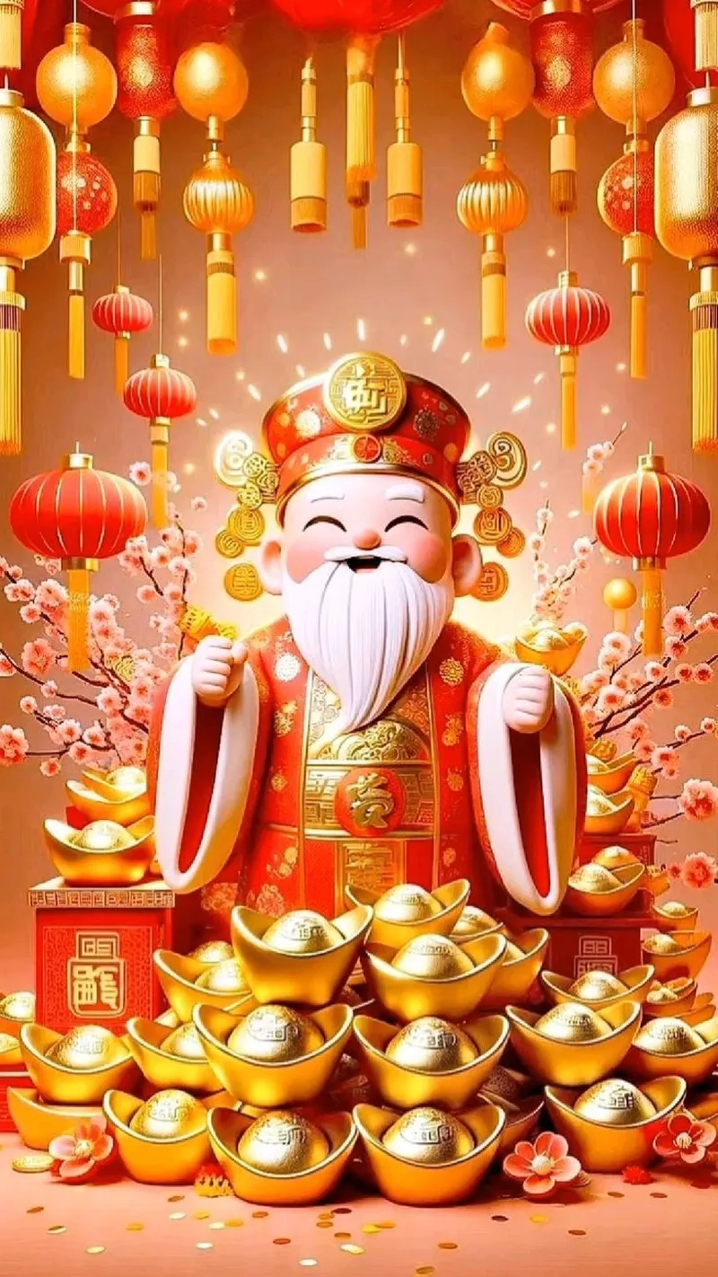 Bộ sưu tập ảnh thần tài 4k làm hình nền sang trọng