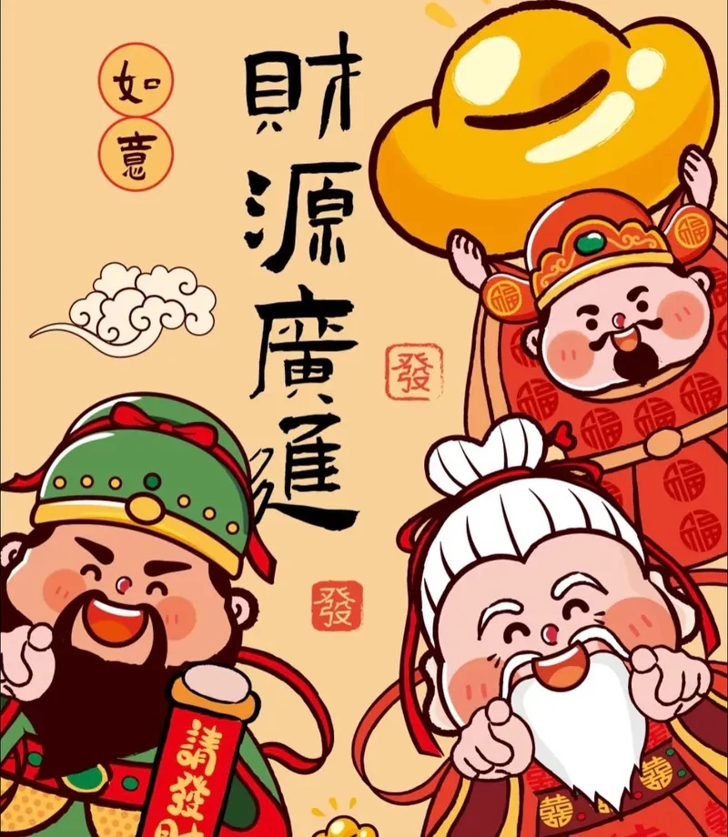 Ảnh thần tài 4k mang may mắn và tài lộc