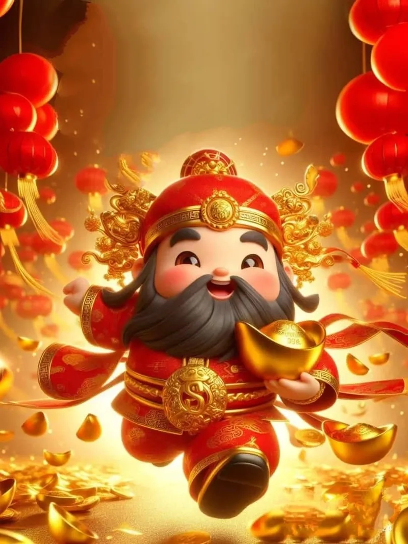 Ảnh thần tài 4k full hd rõ nét từng chi tiết