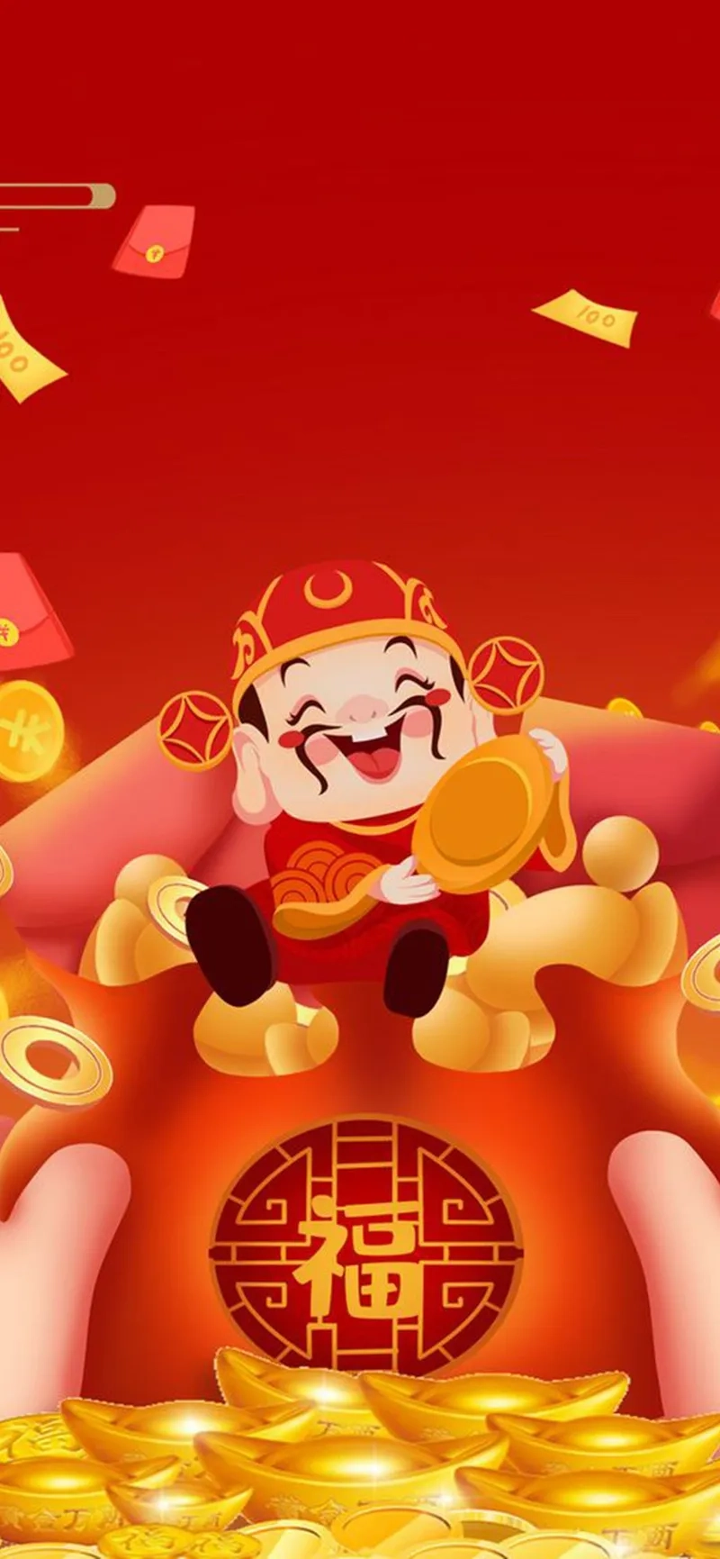 Ảnh thần tài 4k vector dùng thiết kế linh hoạt