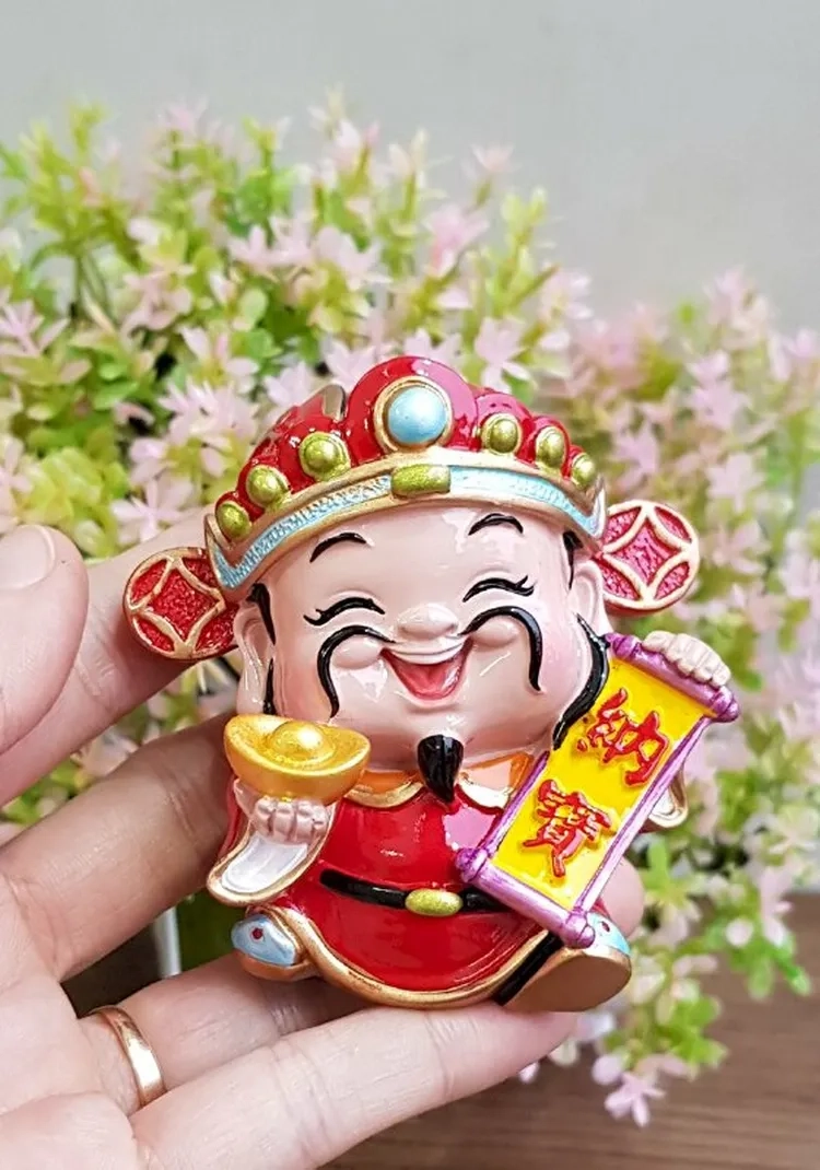 Ảnh thần tài chibi làm hình nền ông thần tài