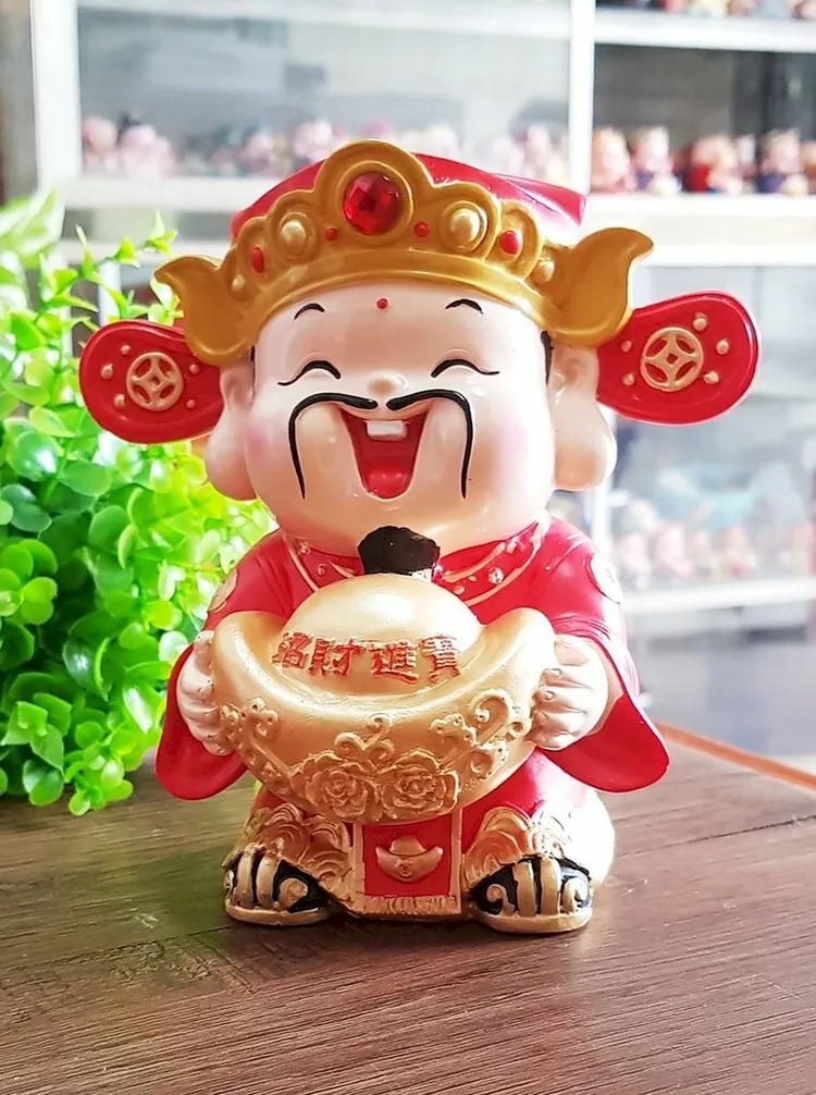 Ảnh thần tài chibi hoạt hình vui nhộn đáng yêu