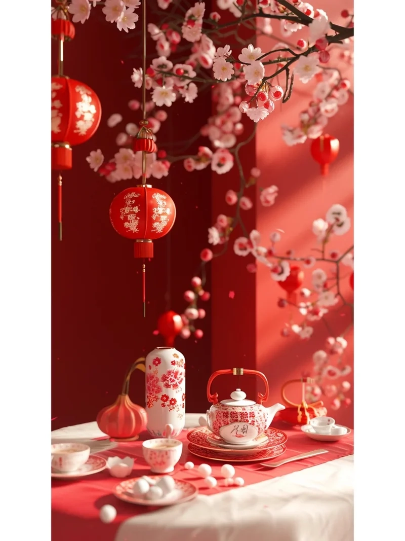 Giữ nét truyền thống qua ảnh tiểu cảnh tết truyền thống