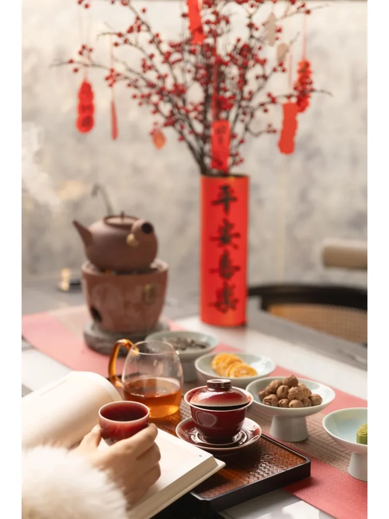 Ý nghĩa ảnh trà tết trong văn hóa ngày xuân