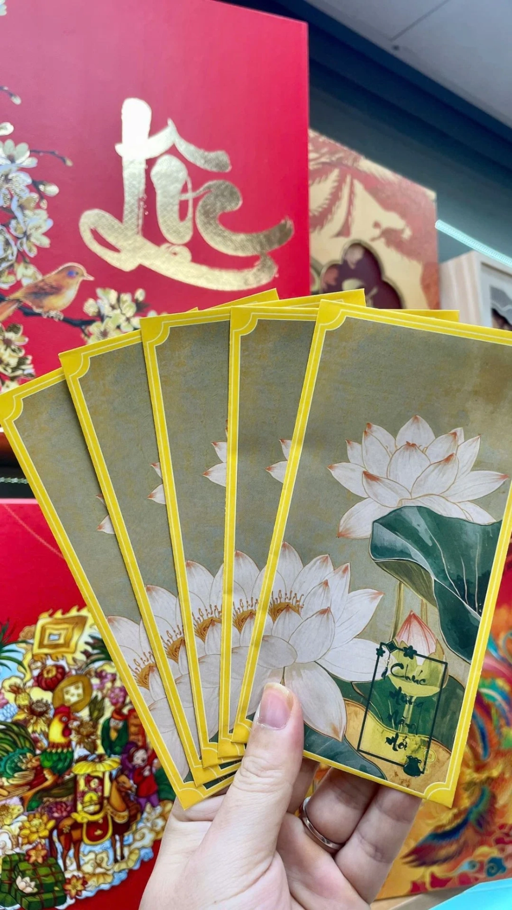 Khởi đầu may mắn nhờ Hình nền bao lì xì tài lộc