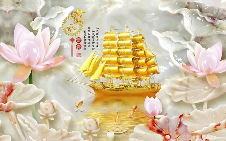 Hình nền chiêu tài may mắn tạo cảm giác an tâm