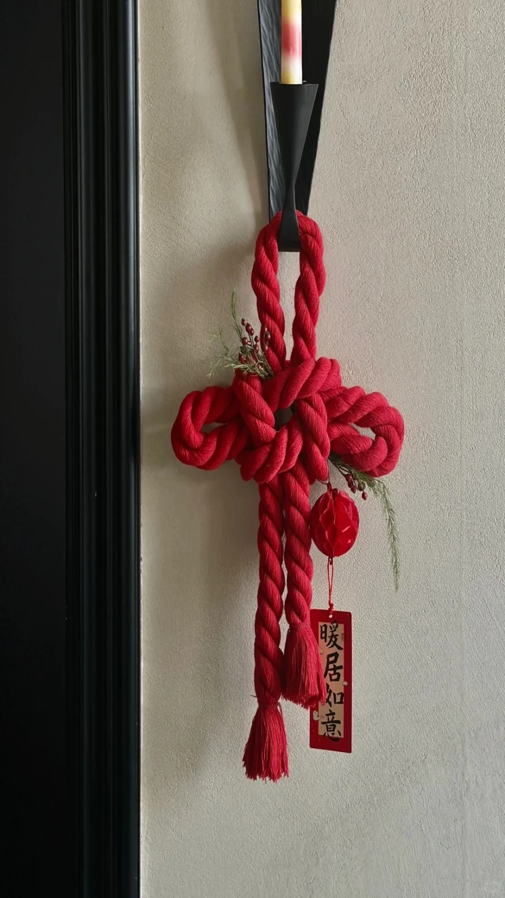 Đón may mắn đầu năm với Hình nền dây treo Tết may mắn