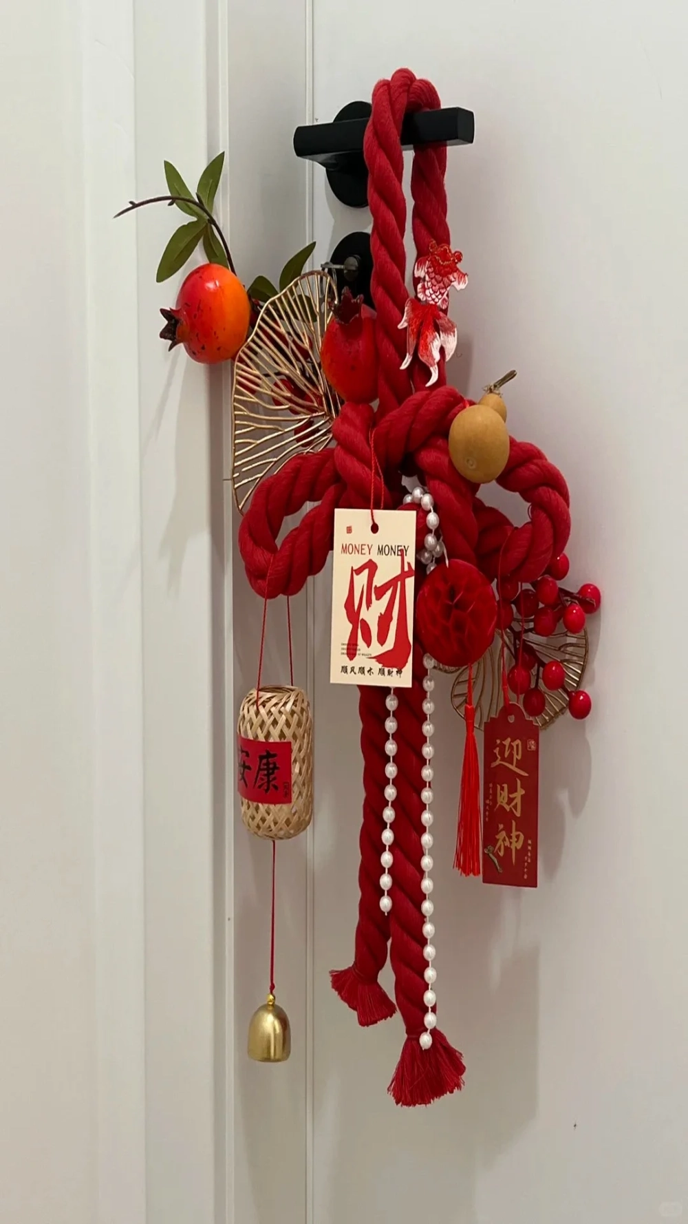 Khởi đầu xuân vui tươi nhờ Hình nền dây treo Tết ngày xuân