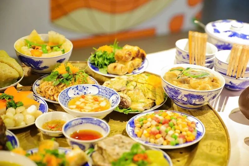 Cảnh đêm 30 tết miền quê mộc mạc