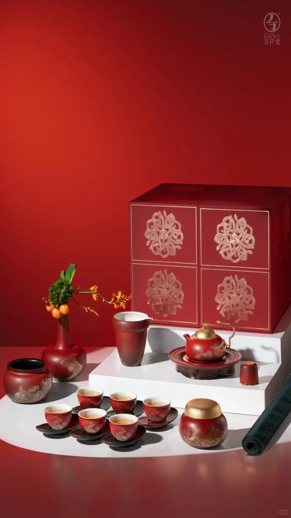 Trang trí Tết tinh tế với Ảnh hình nền gốm sứ Tết