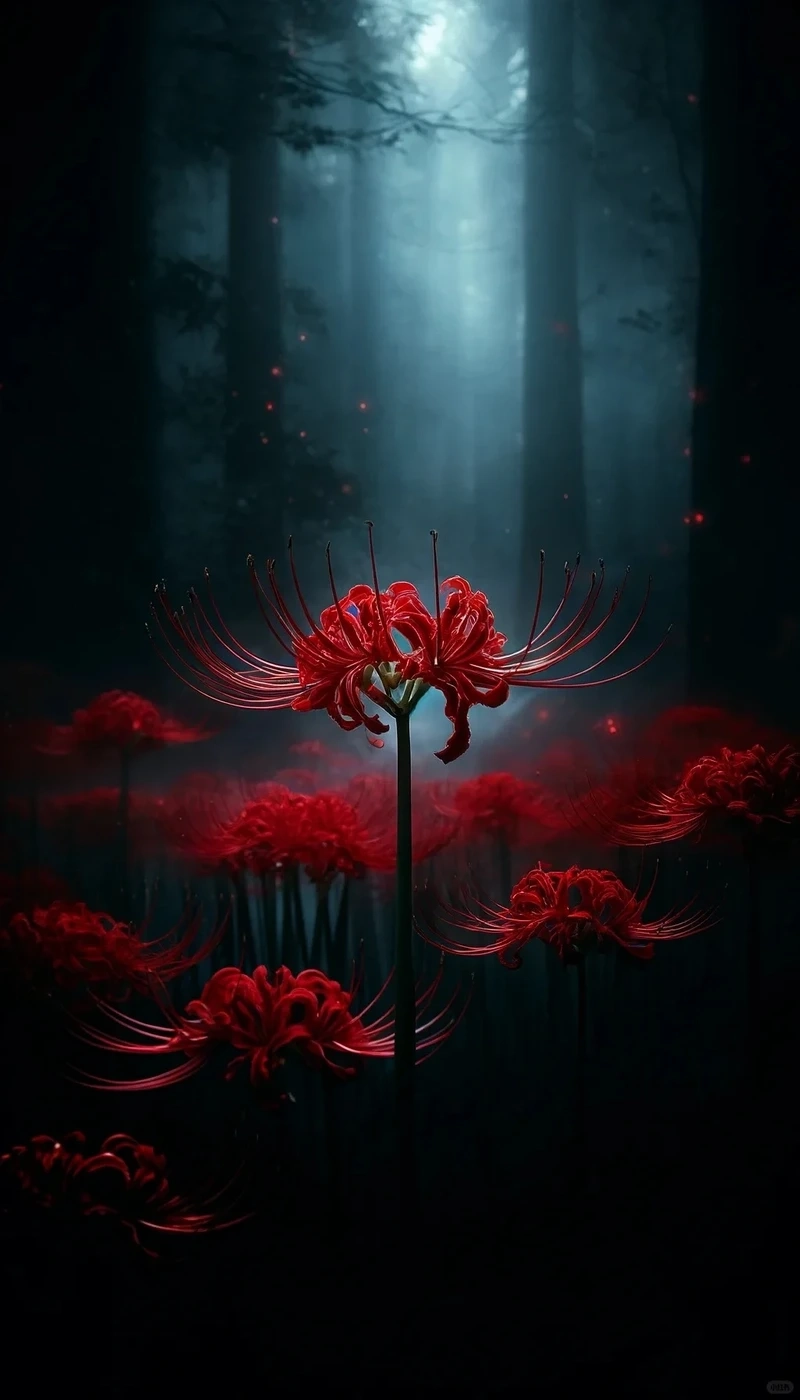 Phiêu lưu thị giác hình nền hoa bỉ ngạn fantasy