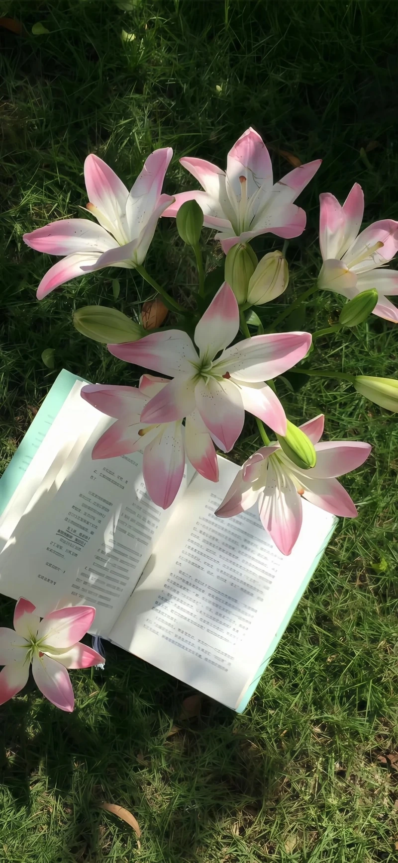 Dịu dàng nữ tính cùng hình nền hoa ly hồng