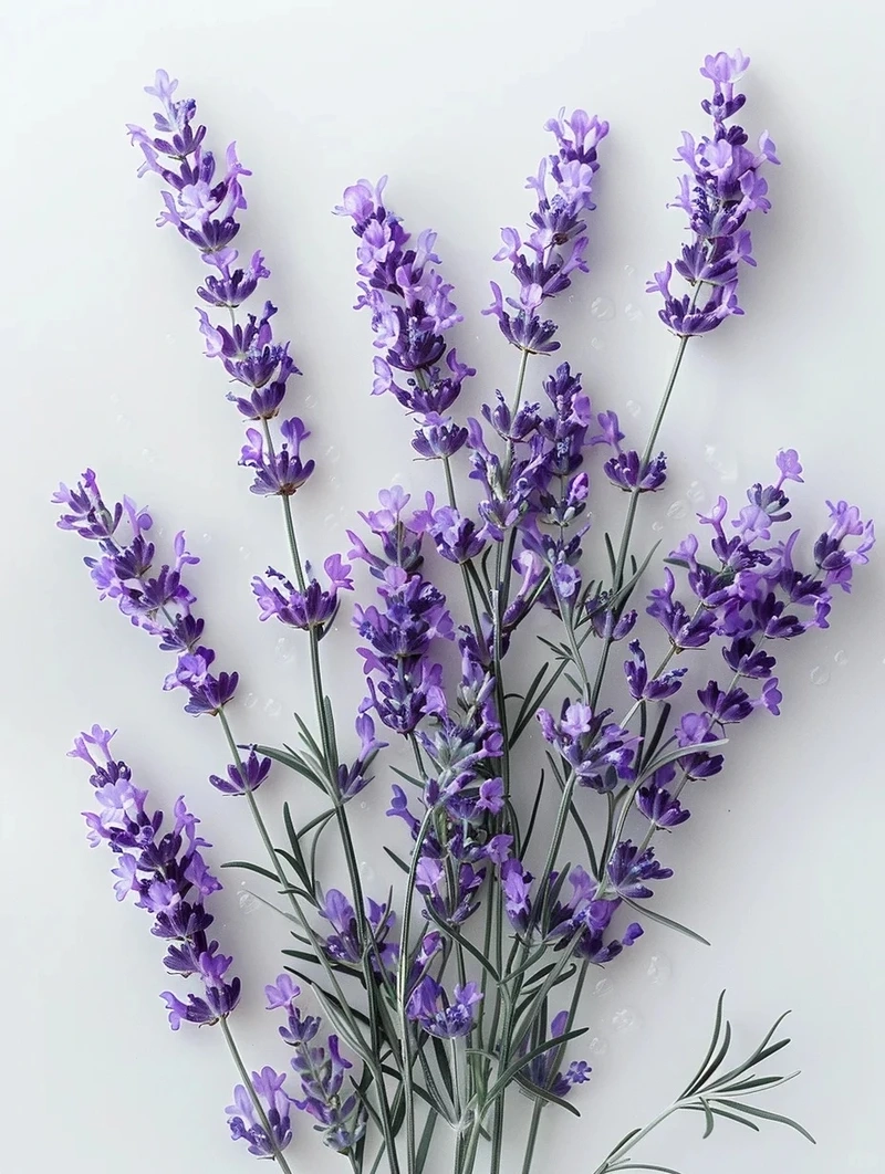 Sắc tím quyến rũ từ hình nền hoa oải hương tím