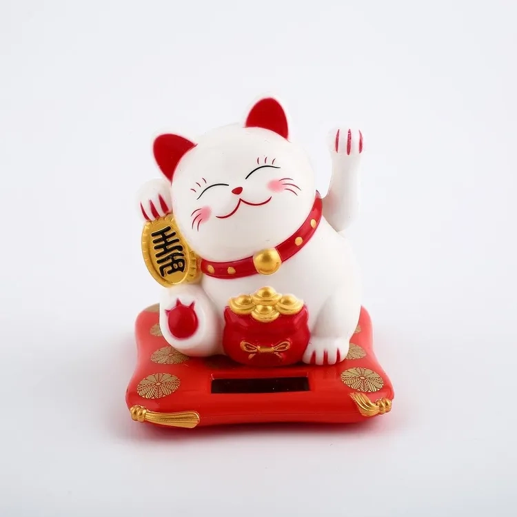 Thu hút vận may nhờ hình nền mèo thần tài độc đáo