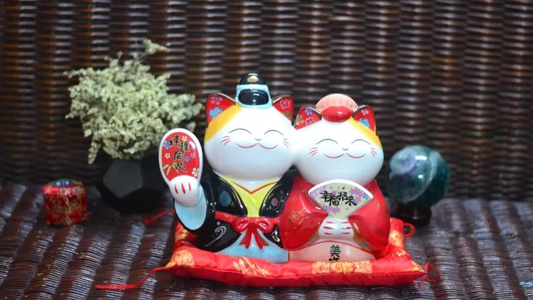 Thể hiện cá tính nhờ hình nền mèo thần tài ngầu