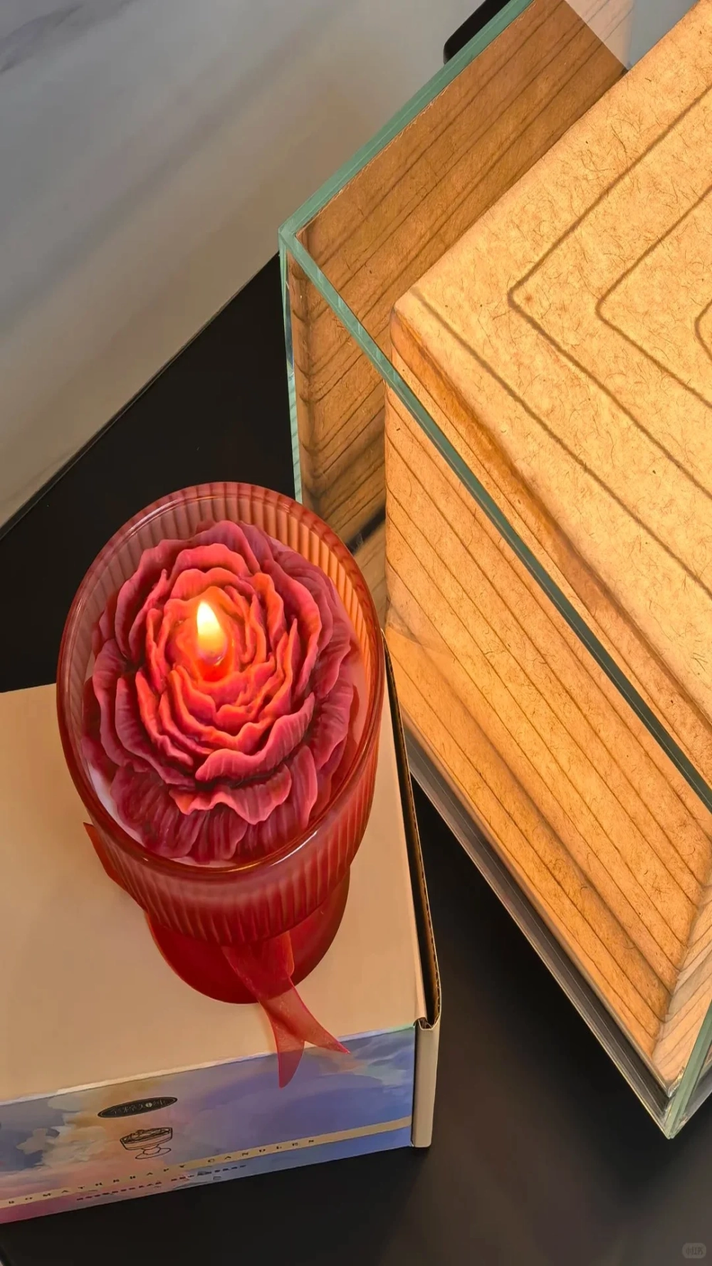 Trang trí Tết lung linh bằng Hình nền nến Tết trang trí