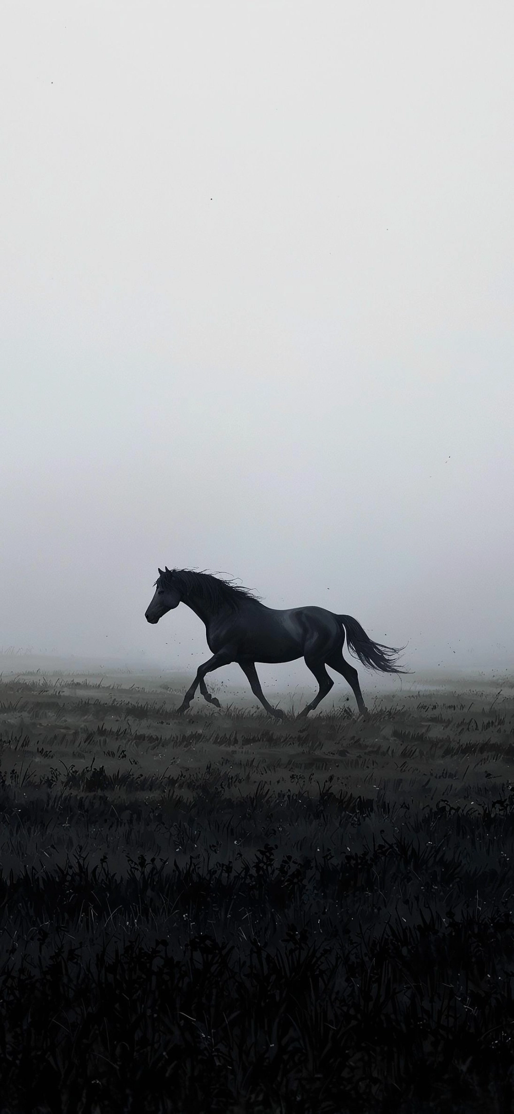 Ngựa bính ngọ vector tối giản sắc sảo