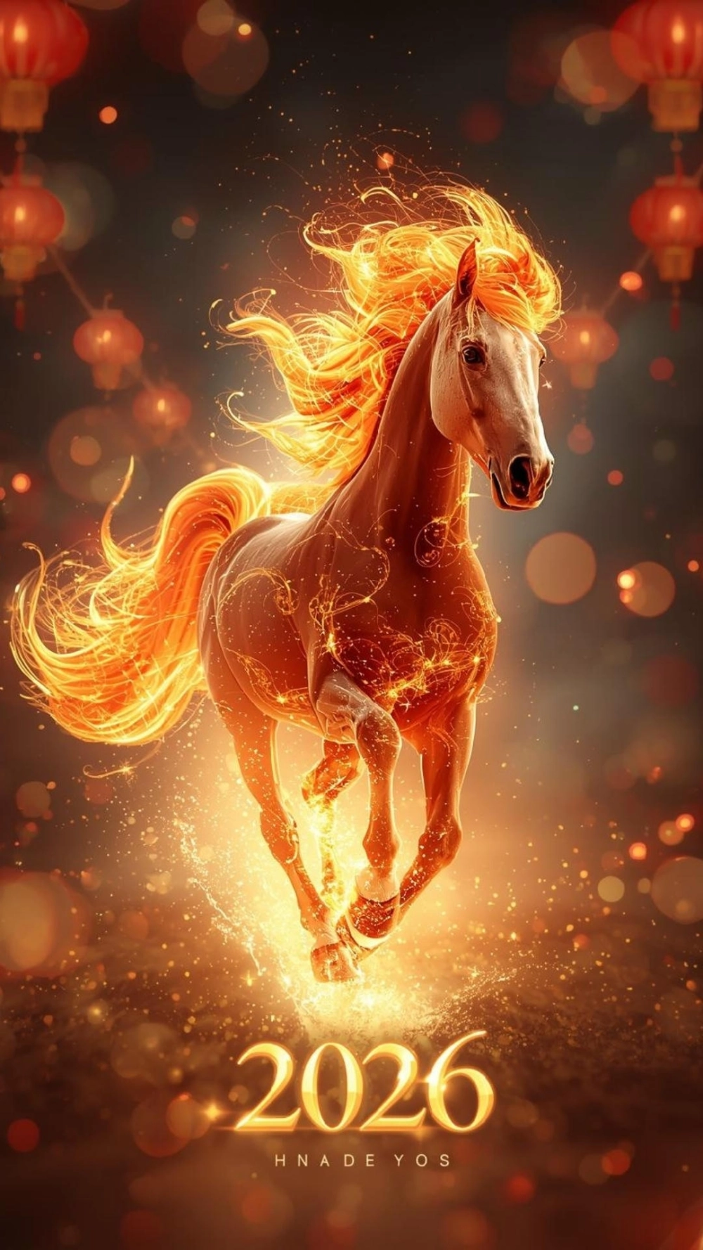 Hình nền ngựa chạy nhanh tạo động lực làm việc