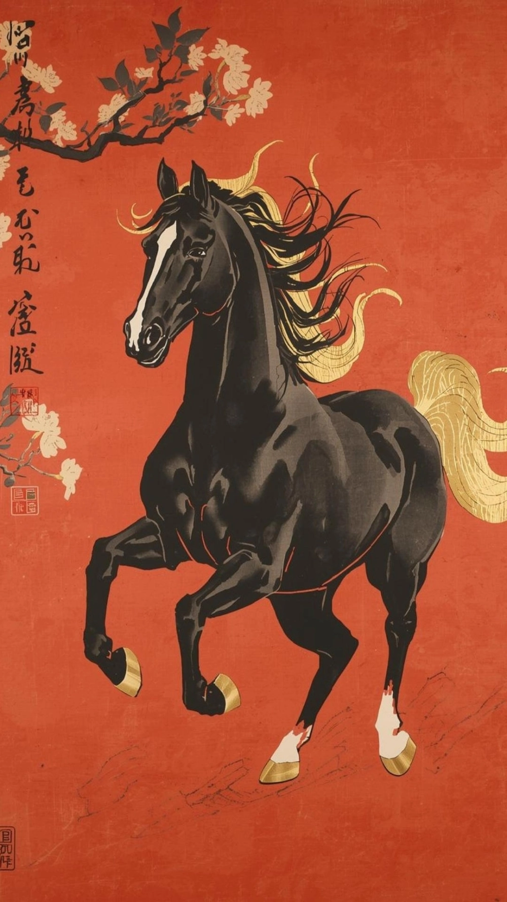 Những chú ngựa chạy về phía trước đầy quyết tâm