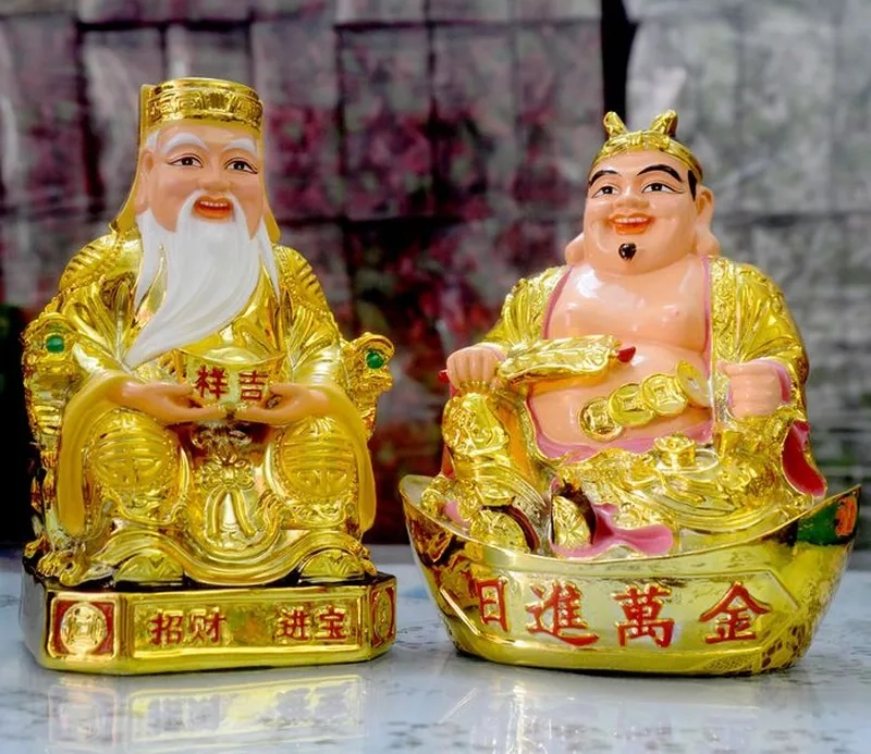 Màn hình nổi bật hơn nhờ hình nền ông địa full hd