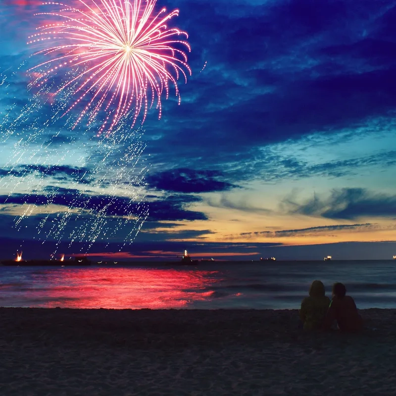 Mẫu pháo hoa nghệ thuật độc đáo cực kỳ