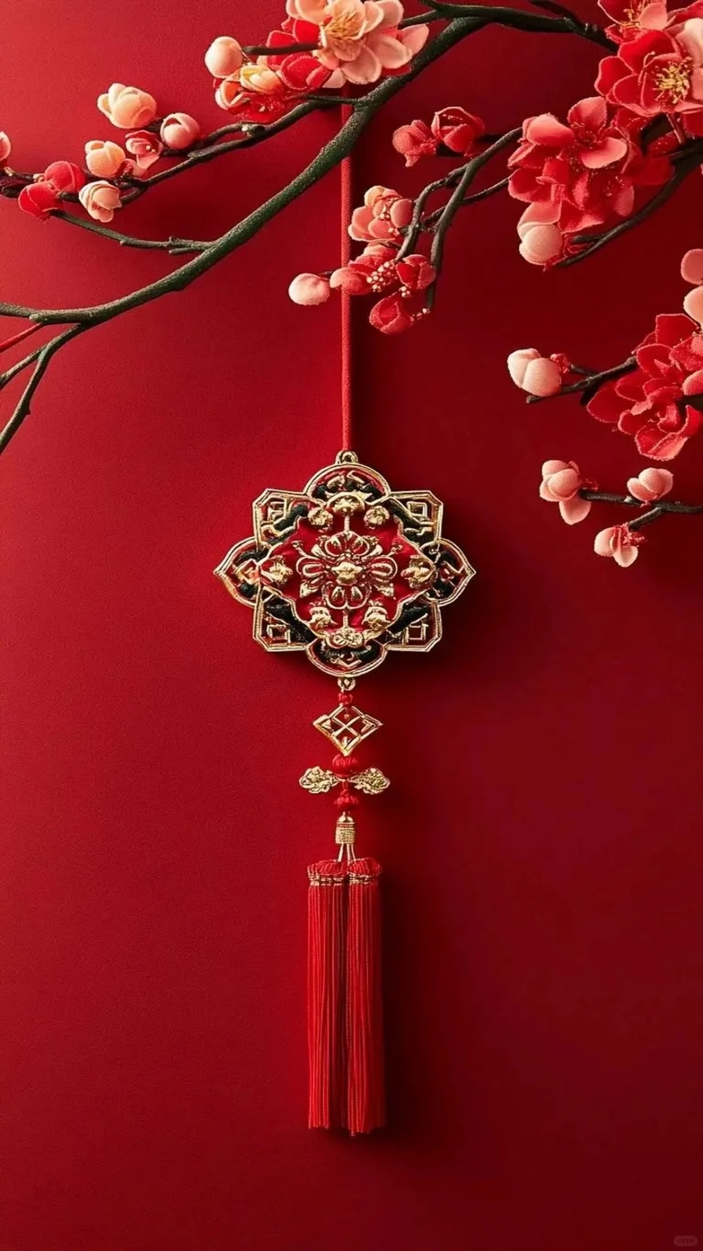 Đón xuân may mắn cùng Hình nền phụ kiện Tết ngày xuân