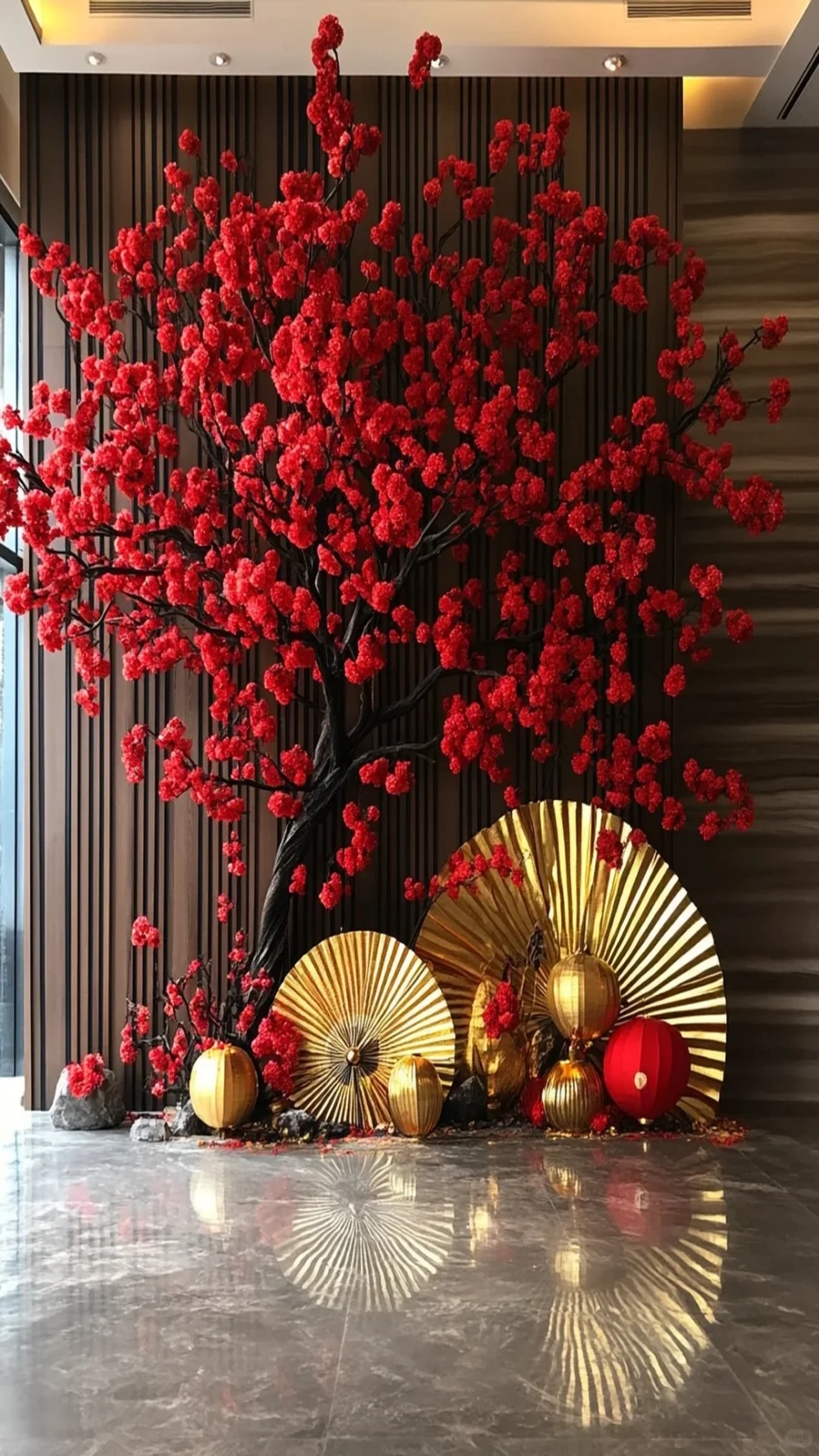 Sang trọng hơn nhờ hình nền quạt trang trí sang trọng