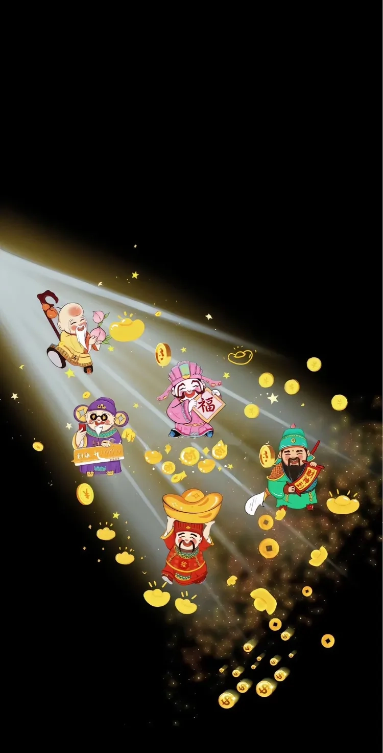 Hình nền thần tài cute cùng hình nền thần tài chibi