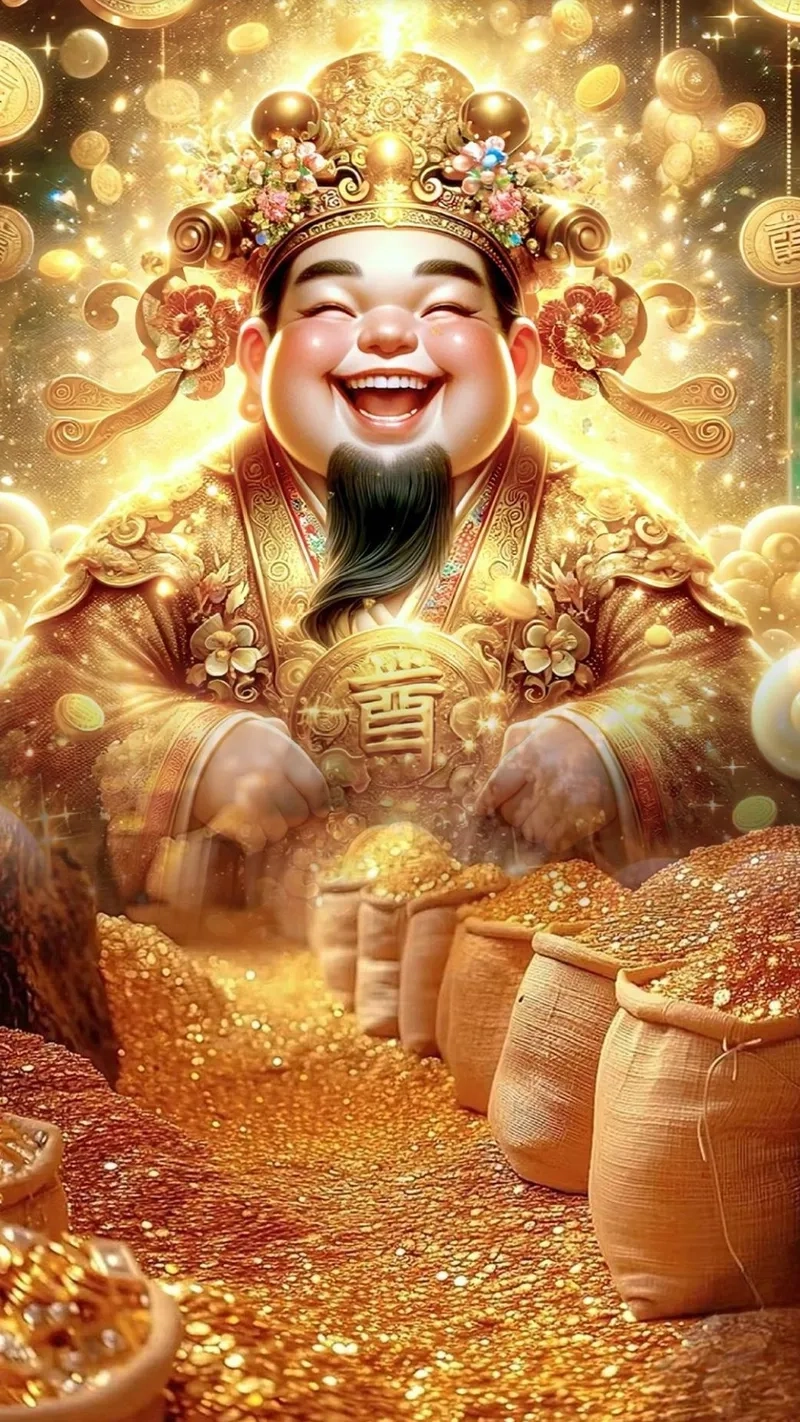 Chất lượng rõ nét cùng hình nền thần tài đẹp hd