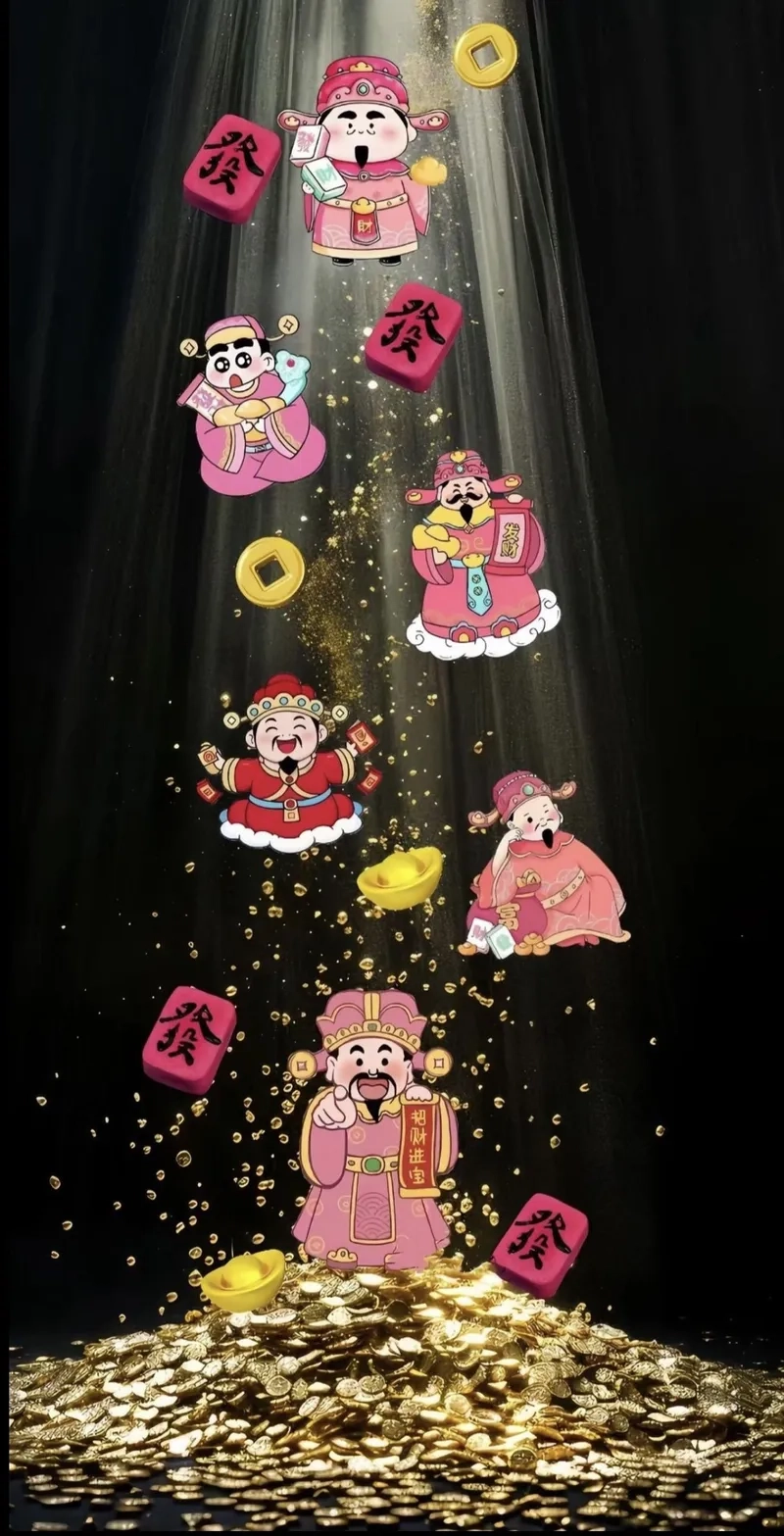 Tải ngay hình nền thần tài iphone mang vận may