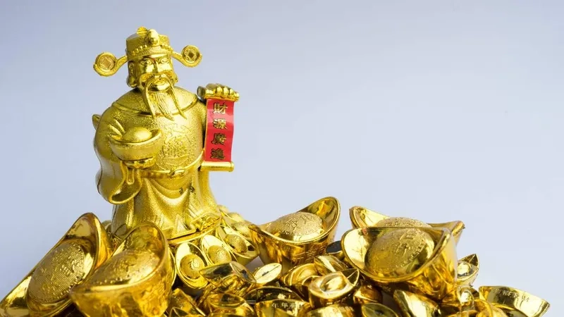 Sưu tầm ảnh thần tài phát tài hình nền thần tài may mắn