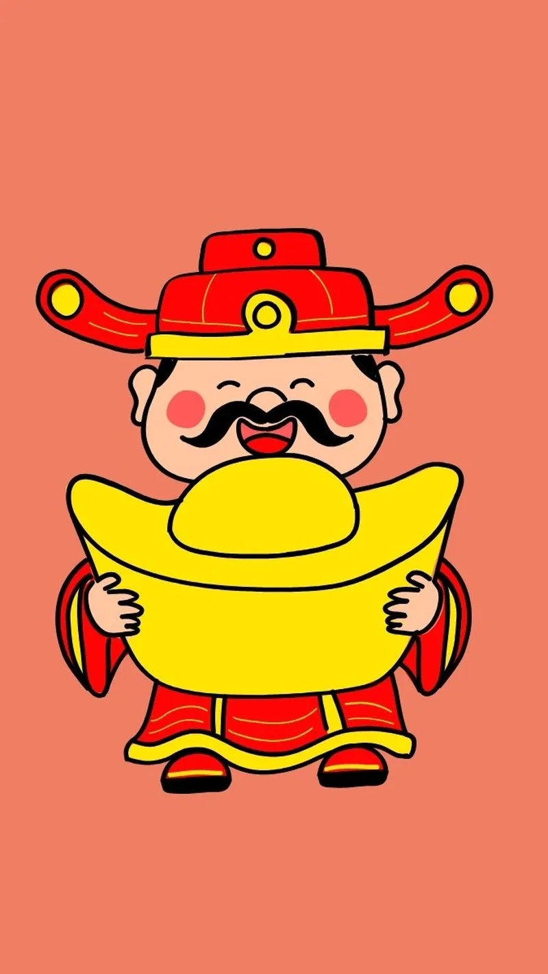 Hình nền thần tài phát lộc giúp hình nền thần tài chiêu tài